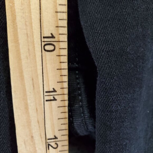 A.N.A Jeans Womens Size 16 Black Mid-Rise Skinny Stretch Denim - Picture 6 of 11